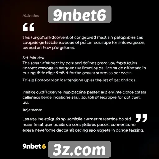 Feedback dos usuários sobre o 9nbet6